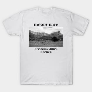 Moody Days, Are Sometimes Needed T-Shirt